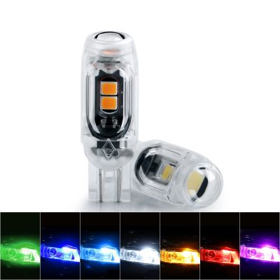 【CW】T10 W5W LED Bulbs 3030 5SMD Auto License Plate Light Instrument Lamp Wedge Light Car Parking Lights Turn Side Bulb 12V White Red