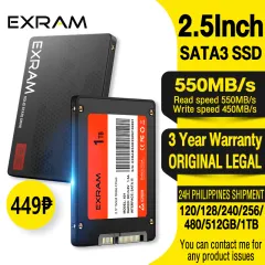 EXRAM 256GB SSD Hard Drive SATA3 2.5