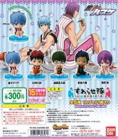 Kuroko no Basket Suwarase Team Gashapon โมเดลการ์ตูน นักบาส คุโรโกะโนะบาสเก็ต ลิขสิทธิ์แท้ Bandai จากญี่ปุ่น