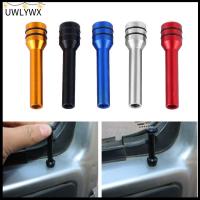 UWLYWX 2pcs สากล 2ชิ้น ภายใน ลูกบิดสกรู อลูมิเนียมอัลลอย 5สี หมุดลูกบิด หมุดล็อค ล็อคประตูรถยนต์ รถบรรทุก