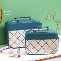 Female Storage Handbag Makeup Bag With A Handle Travel Toiletries Organizer Womens Wash Bag Large Capacity Cosmetic Case