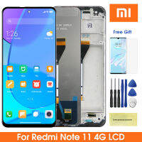 6.5 "; หน้าจอสำหรับเหมาะสำหรับ Xiaomi R Edmi หมายเหตุ11 4กรัม21121119SC จอแสดงผล Lcd หน้าจอสัมผัสดิจิตอลที่มีกรอบสำหรับ R Edmi หมายเหตุ11 4กรัมเปลี่ยน