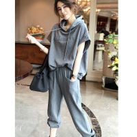 COD SDFERTGRTYTYUYU Sports Individual Sets Womens Spring/ Summer Extra Large Size Casual Co-ords Sets Oversized Top Pants Suit