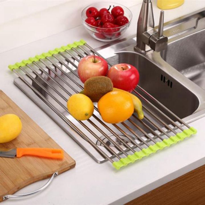 1pc Roll up Dish Drying Rack Over, The Sink Kitchen Roll up Sink