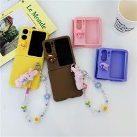 เคสโทรศัพท์แบบสร้อยข้อมือการ์ตูน3D สำหรับออปโป้ไฟนด์ N2ฝาพับ2แบบแข็งให้ความรู้สึกกล่องปกพลาสติกฝ้าสำหรับออปโป้ไฟนด์และ2พับ