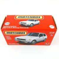 2021 Matchbox รถยนต์1976 Honda Cvcc Metal Diecast คอลเลกชันหุ่นอัลลอยรถของเล่น