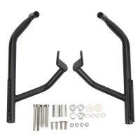 2 pcs รถจักรยานยนต์ด้านหลังกระเป๋าเดินทาง Rack Bracket สีดำเหล็กสำหรับ Tenere XTZ700 Tenere Rally