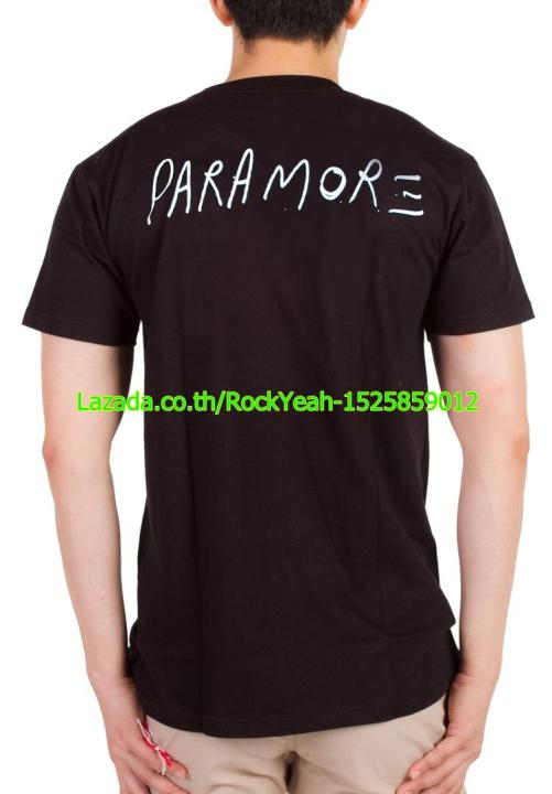 เสื้อวง-paramore-เสื้อเท่ห์-แฟชั่น-พาร์อะมอร์-ไซส์ยุโรป-rcm1380