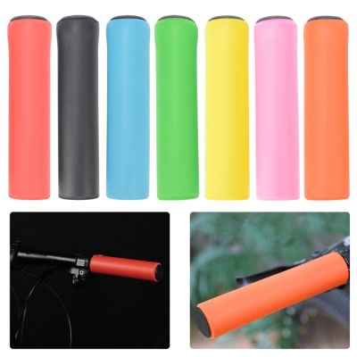 1Pair Cycling Bicycle Grips Outdoor MTB Mountain Bike Handlebar Grips Cover Anti slip Strong Support Grips Bike Part