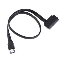 Power Esata Usb 2.0 5V 12V Combo ถึง2.5 "3.5 22pin Sata Hdd สายอะแดปเตอร์