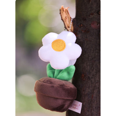 39in Potted Daisy Small Plush Doll Bag Pendant Soft Stuffed Gift Kids Keychain