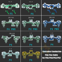 10ชิ้นล็อตปุ่มริบบิ้นแผงวงจรสำหรับ PS5 PS2 PS3 PS4 Pro บาง jdm 030 04 0ควบคุมฟิล์มนำไฟฟ้าปุ่มกด F LEX สายเคเบิ้ล