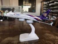 1400 A380 Aircraft Model Original Model Singapore United Arab Emirates British Hansha 20cm Collection Gift Metal Alloy