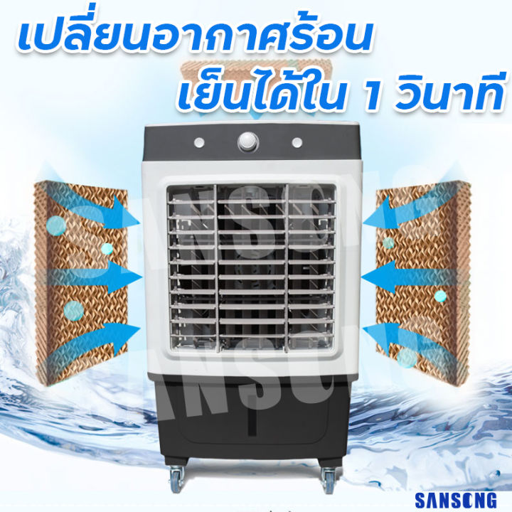 พัดลมไอเย็น-meier-35l-เครื่องปรับอากาศ-แอร์บ้าน-เครื่องทำความเย็น-air-cooler-แอร์เคลื่อนที่-พัดลมไอเย็น-แถมฟรี-2-แผงทำความเย็น-ประกัน-2-ปี