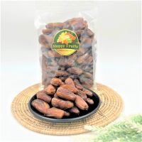 Dried Date palm Deglet Noor อินทผลัมเดกเลทนัวร์ อินทผลัมอบแห้งเกรด A ไร้ก้าน หวานธรรมชาติ เนื้อแน่น By Happy Fruits