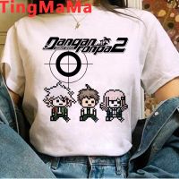 Hot Japanese Anime Danganronpa T Shirt Kawaii Nagito Komaeda Graphic Tees Ouma Kokichi Tshirt