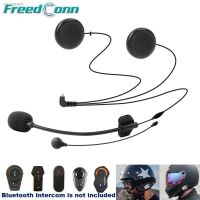 ☸ Freedconn Motorcycle Intercom Accessories Soft Hard Earphone Mic for TCOM-SC FDC-01VB COLO T-MAX T-REX Full/Open Face Helmet