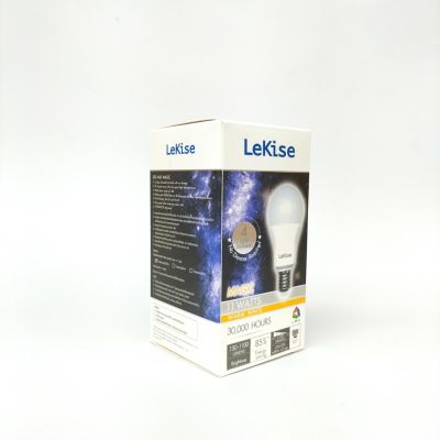 หลอดไฟหรี่แสง หลอดดรีมเมอร์ 11 วัตต์ LED BULB DIMMABLE 4 STEP ยี่ห้อ LeKise ขั้ว E27 หรี่แสงด้วยสวิตซ์ หลอดหรี่แสง