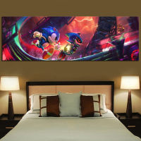 Cuadros Anime Super Sonic Video Games Home Decor Posters Canvas Print Wall Art Decor Oil Paintings Decal Pictures Decoration