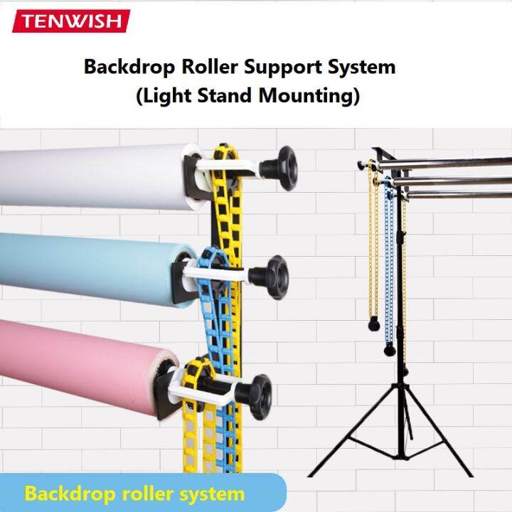 Tenwish Roller Paper Drive Background Backdrop Support System for Using