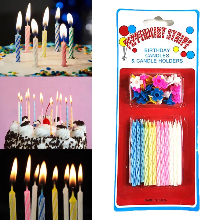 Happy Birthday Candles With Candle Holders Birthday Cake Decors Lazada Ph Happy Birthday Candles With Candle Holders Birthday Cake Decors Lazada Ph