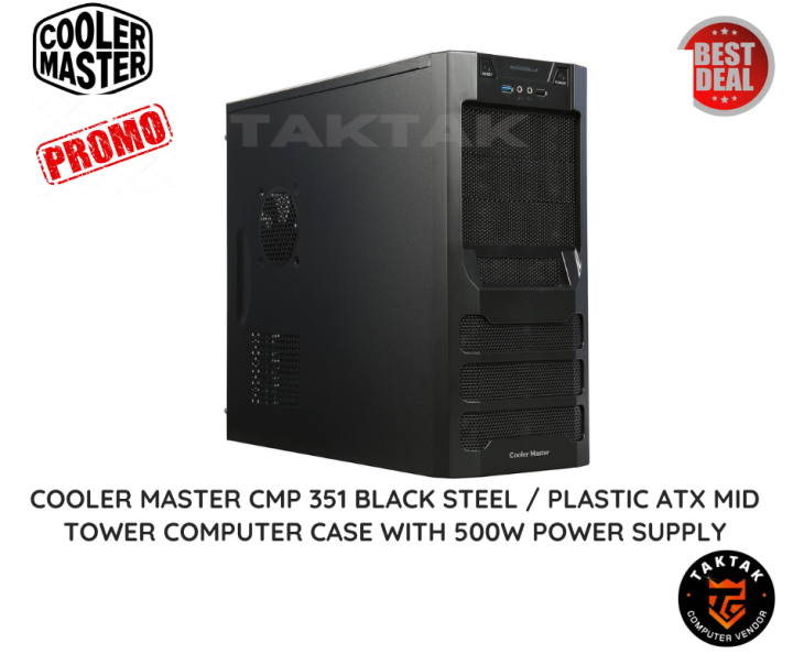 COOLER MASTER CMP 351 PC CASE DESKTOP COMPUTER GAMING CASE COMPUTER ...