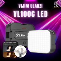 VIJIM ULANZI VL100C รุ่นใหม่ สามารถปรับองศาได้ Mini LED Video Light Built-in Battery ไฟ LED ขนาดพกพา แบตเตอรี่ในตัว