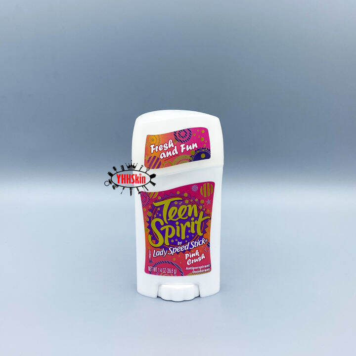 Lady Speed Stick Teen Spirit สูตร Pink Crush โรลออนสติ๊ก ผลิตภัณฑ์