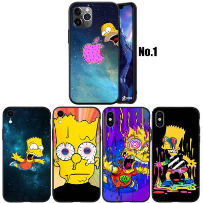 WA63 Simpsons อ่อนนุ่ม Fashion ซิลิโคน Trend Phone เคสโทรศัพท์ ปก หรับ iPhone 7 8 11 12 13 14 Pro XS Max SE X XR Plus SE