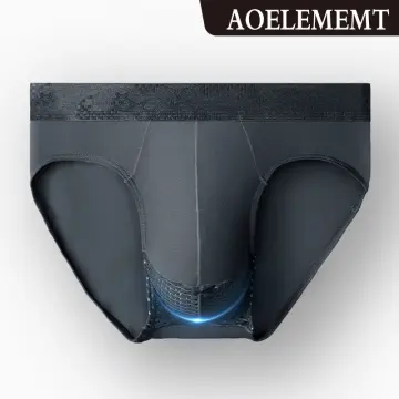 Mens Knickers Panties Underwear Briefs Comfortable Scrotum Support Bag  PlusSize^