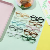 1PC Cute Doll Round Glasses Suitable For 20cm Doll As Fit Plush Toys Dolls Glasses Kids DIY Toys Changing Clothes Game