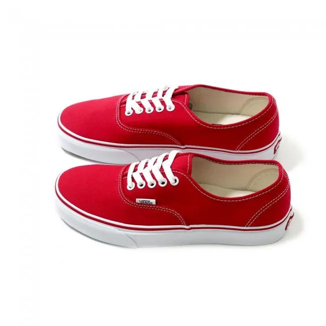 Discover more than 129 vans authentic shoes red super hot kenmei.edu.vn