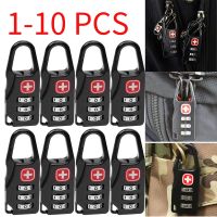 【CC】○❃  1-10pcs Combination Padlock Outdoor 3 Digit Shackle Password for Suitcase Drawer Luggage