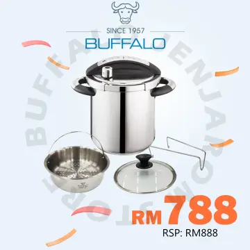 Buffalo pressure cooker discount 8l