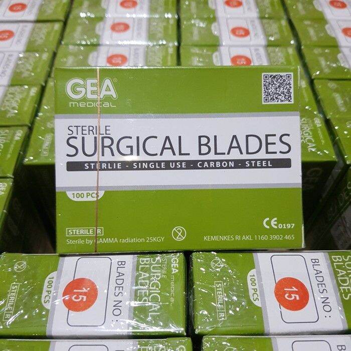 Pisau Bedah Gea No Surgical Blade Bisturi Mata Pisau Lazada Indonesia