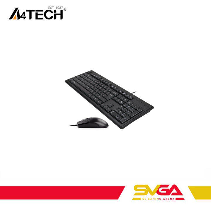 A4 Tech Krs-8372 Usb Combo Keyboard & Mouse Combo | Lazada PH