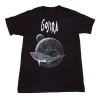 เสื้อยืดวาฬ Gojira Flying-เสื้อยืดเสื้อแขนสั้นแฟชั่นขนาดใหญ่จัดส่งจากผู้ผลิต