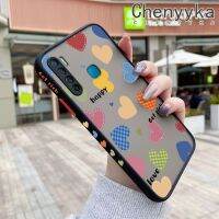 เคส Chenyyyka สำหรับ S5 Infinix เคส X652แฟชั่นสีสันสดใสกันกระแทกเคสโทรศัพท์แข็งแบบขอบสี่เหลี่ยมลายปลอกซิลิโคนคลุมทั้งหมดเคสป้องกันเลนส์กล้อง