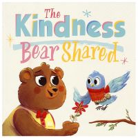 The kindness bear shared childrens emotional intelligence management picture books picture story books habit forming parent-child reading materials English Enlightenment vocabulary learning English original imported childrens books