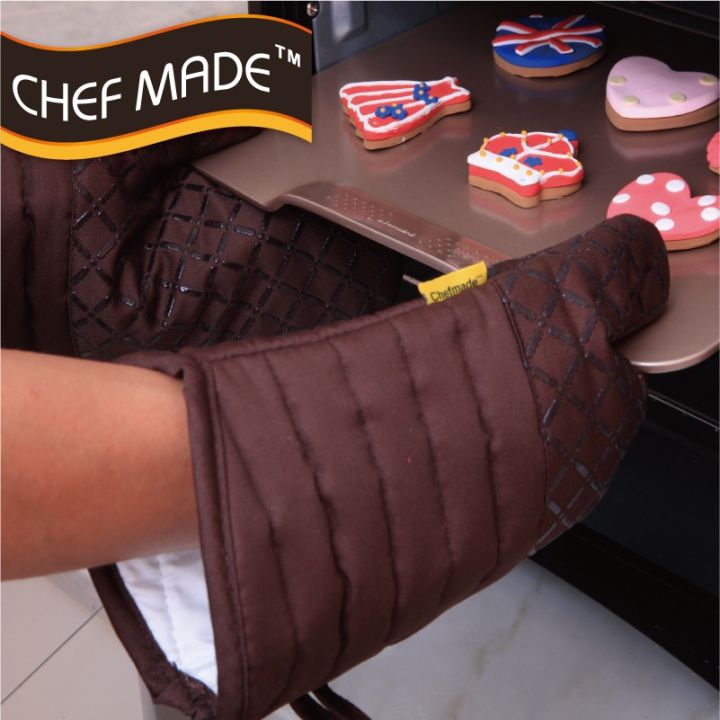 chefmade-แท้-ถุงมือ-ถุงมือผ้ากันความร้อน-ถุงมือจับถาด-ถุงมือกันความร้อน-ถุงมือผ้า-1-ข้าง