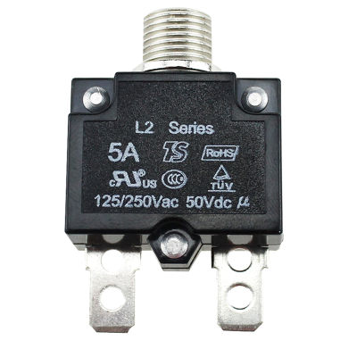 5a/10a/15a/20a/30amp แม่พิมพ์กรณีแผง Mount Circuit Breaker สวิตช์ตั้งค่าใหม่ได้ไฟฟ้าป้องกันปุ่มกดความร้อน