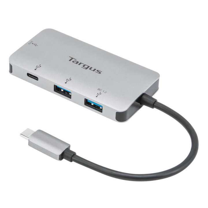 targus-ach228-usb-c-multi-port-hub-usb-ax2-usb-cx2-with-100w-pd-อุปกรณ์แปลงสัญญาณต่อพ่วง-ของแท้-ประกันศูนย์-1ปี