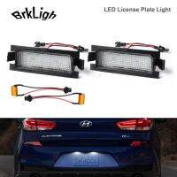 อุปกรณ์เสริมรถยนต์ตัวเลขไฟป้ายทะเบียน Led ไม่มีข้อผิดพลาด2ชิ้นสำหรับ Hyundai I30 Elantra Gt Accent Kia Ceed Jd Super Bright