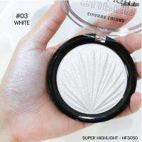 ไฮไลท์ ซีเวนน่า SIVANNA HF-3050 #03 สีขาวมุก WHITE 6 g. เพิ่มความสวยฉ่ำวาว ดูโกล์วสวย เน้นให้ใบหน้าและผิวกายสวยมีมิติ