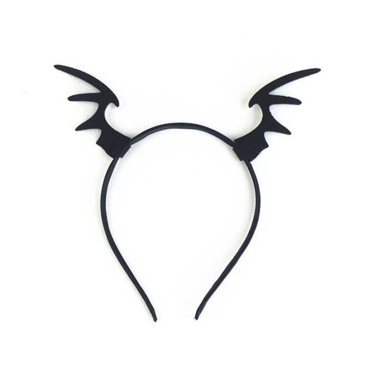 cw-2022-hair-hoop-gothic-horn-headband-veil-hairband-masquerade-accessories