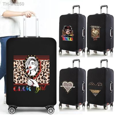 Traveling Luggage Case Thicker Bag Luggage Cover Leopard Series New Luggage Protective Cover Luggage Accessories for 18-28 Inch