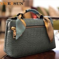 XMESSUN Women Make Up Bag Crocodile Pattern Clutch Bag Luxury High Quality Handbag Designer Handbag Purse 2023 Trendy Bag