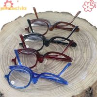 PISTACHIO +1.00~+4.0 Diopter Presbyopia Eyeglasses Middle-aged and Elderly Single Frame Folding Reading Glasses Vision Care Rotatable Unilateral Single-sided Makeup GlassesMulticolor