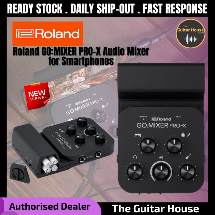 Roland GOMIXER PROX Audio Mixer for Smartphones Lazada