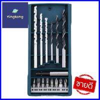 ชุดดอกเจาะและไขควง BOSCH Mini X-line แพ็ก 15 ชิ้นDRILL AND SCREWDRIVER BITS BOSCH MINI X-LINE 15EA **จัดส่งด่วนทั่วประเทศ**